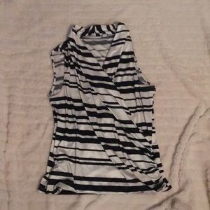 Black and White NY&Co blouse